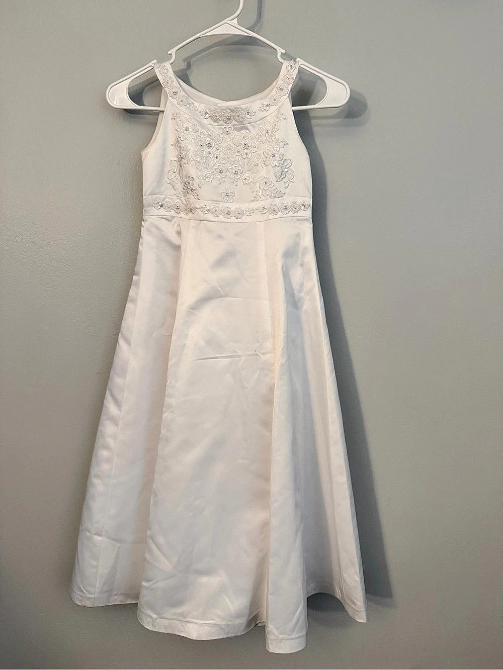 Bridal Originals - Girls Size 6 - White Formal Dress
